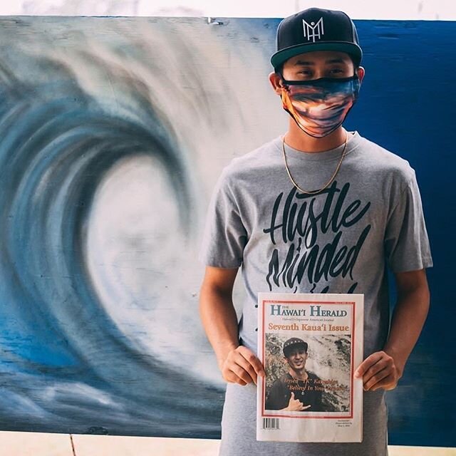 Artist @tkay2inspire_ - &ldquo;got this in the mail today! Thank you @oneluckylocal for the awesome write up and @eastthree for believing in me since I was 15. Really appreciate the both of you&rdquo; #believeinyourdreams #thehawaiiherald @thehawaiih