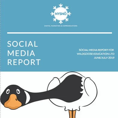 Monthly bespoke Social Media Report