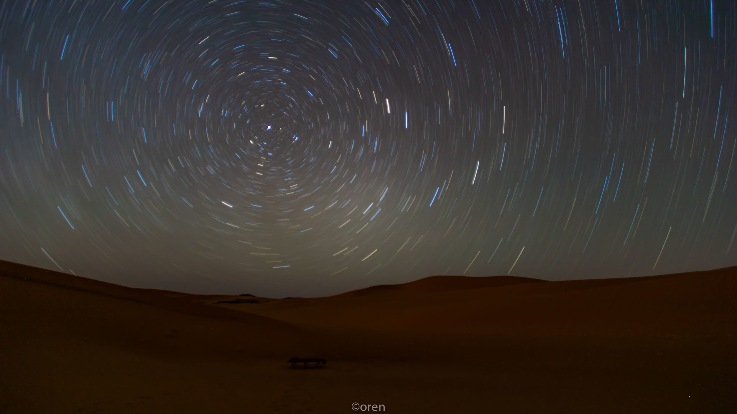 Star trails