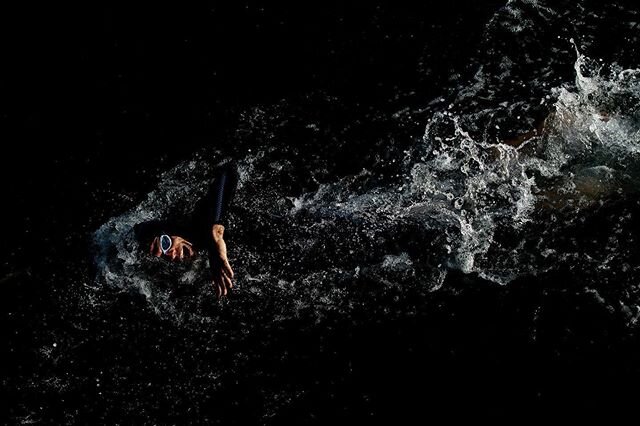 Swim Bike Run Repeat :: Australian triathlete Aaron Royle trains at Wollongong Harbour on May 27, 2020 in Wollongong, Australia. Royle usually spends eight months a year training and competing overseas, he is currently based in his hometown of Wollon