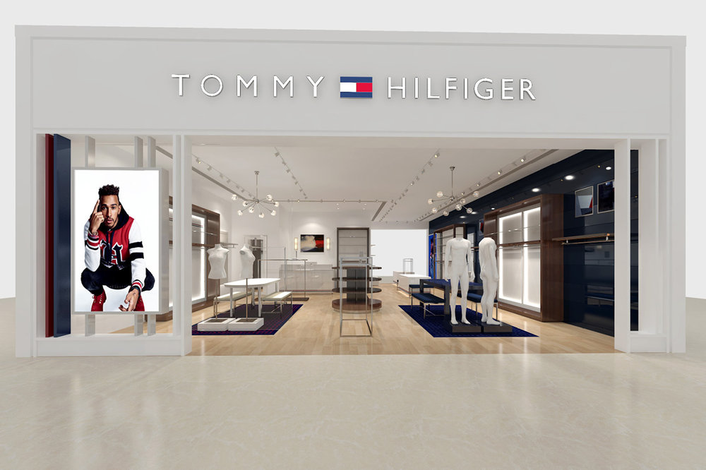 Projects : Tommy Hilfiger — XCS Group - architectural design x