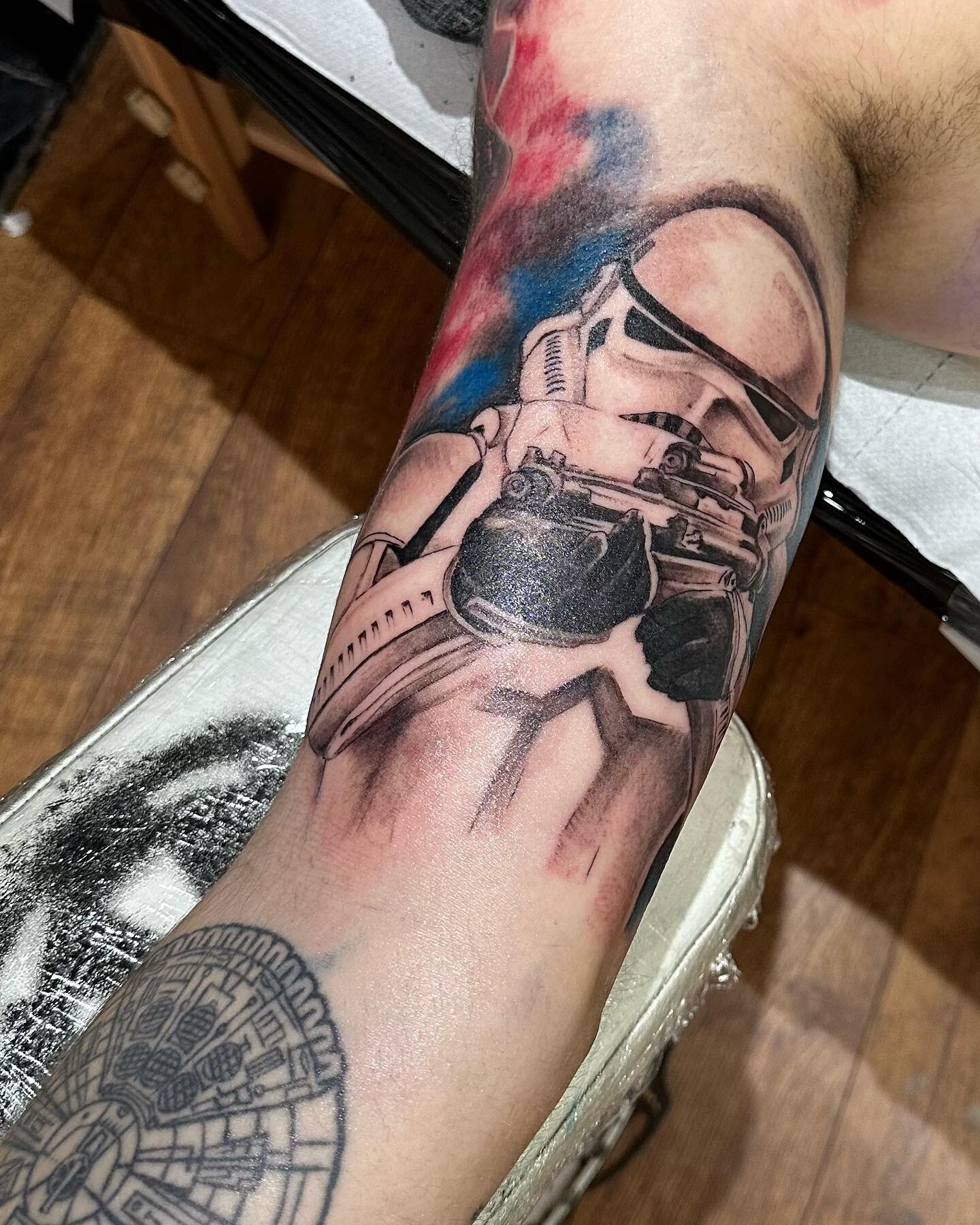 Added a Stormtrooper to @_gabesheen ongoing Star Wars sleeve today.
