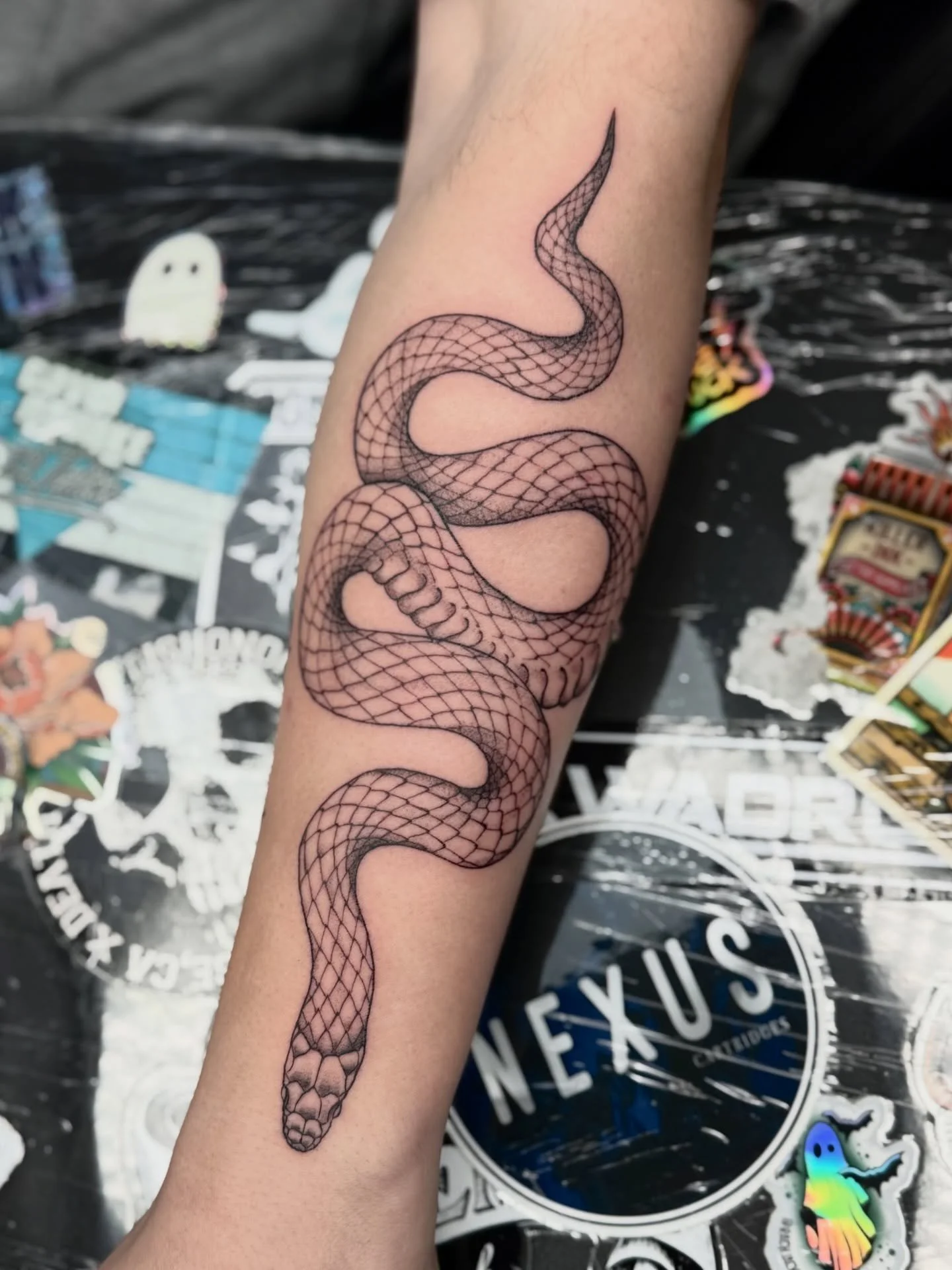 Cool one made for Phil to start off his lower arm patchwork sleeve 👌🏼

Thanks so much bud. 
&bull;&bull;&bull;&bull;&bull;&bull;&bull;&bull;&bull;&bull;&bull;&bull;&bull;&bull;&bull;&bull;&bull;&bull;&bull;&bull;&bull;&bull;

#tattoo #tattoomanches