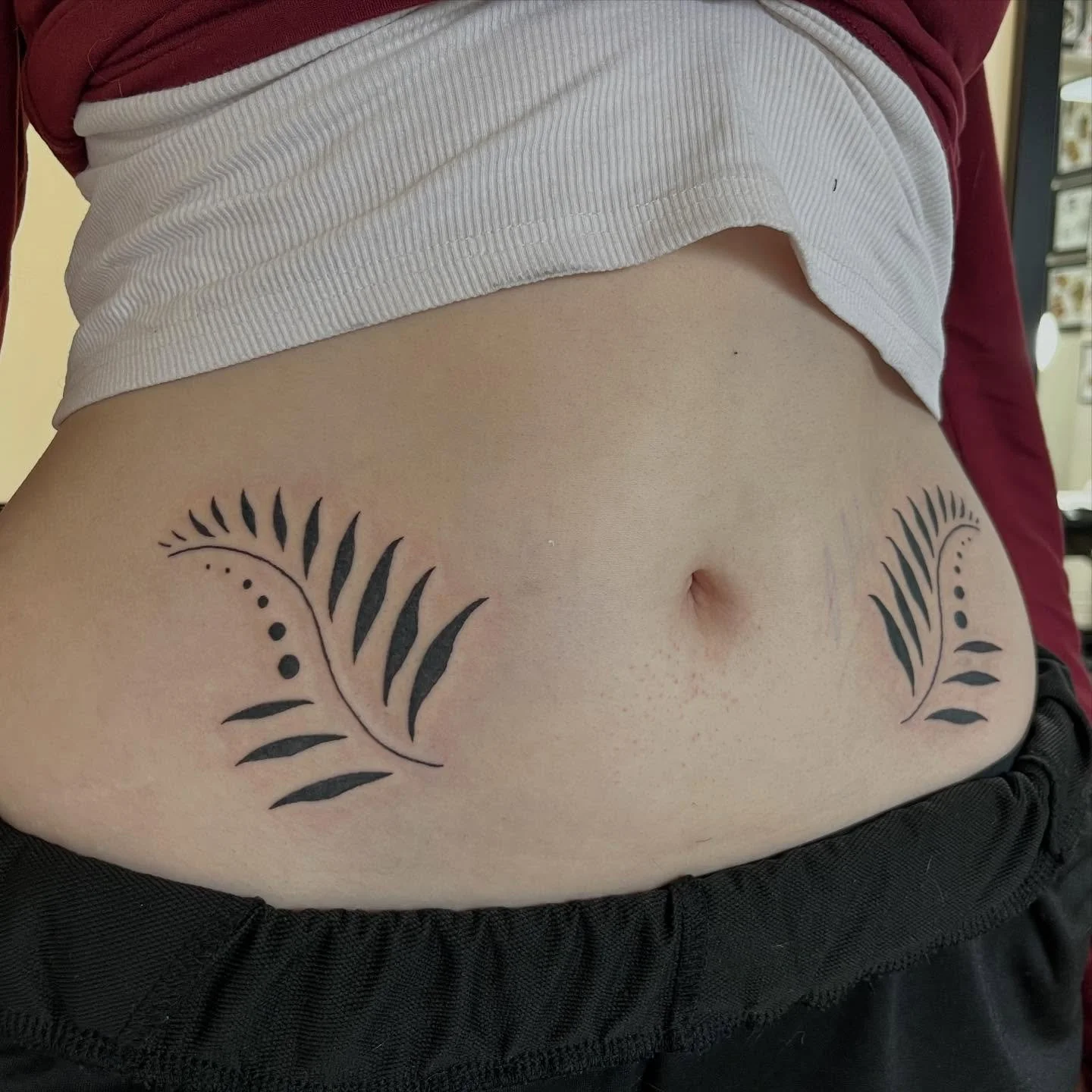 Some hip leaves made for Erin! Taken from my ornamental flash deal, prices can be found in my highlights!