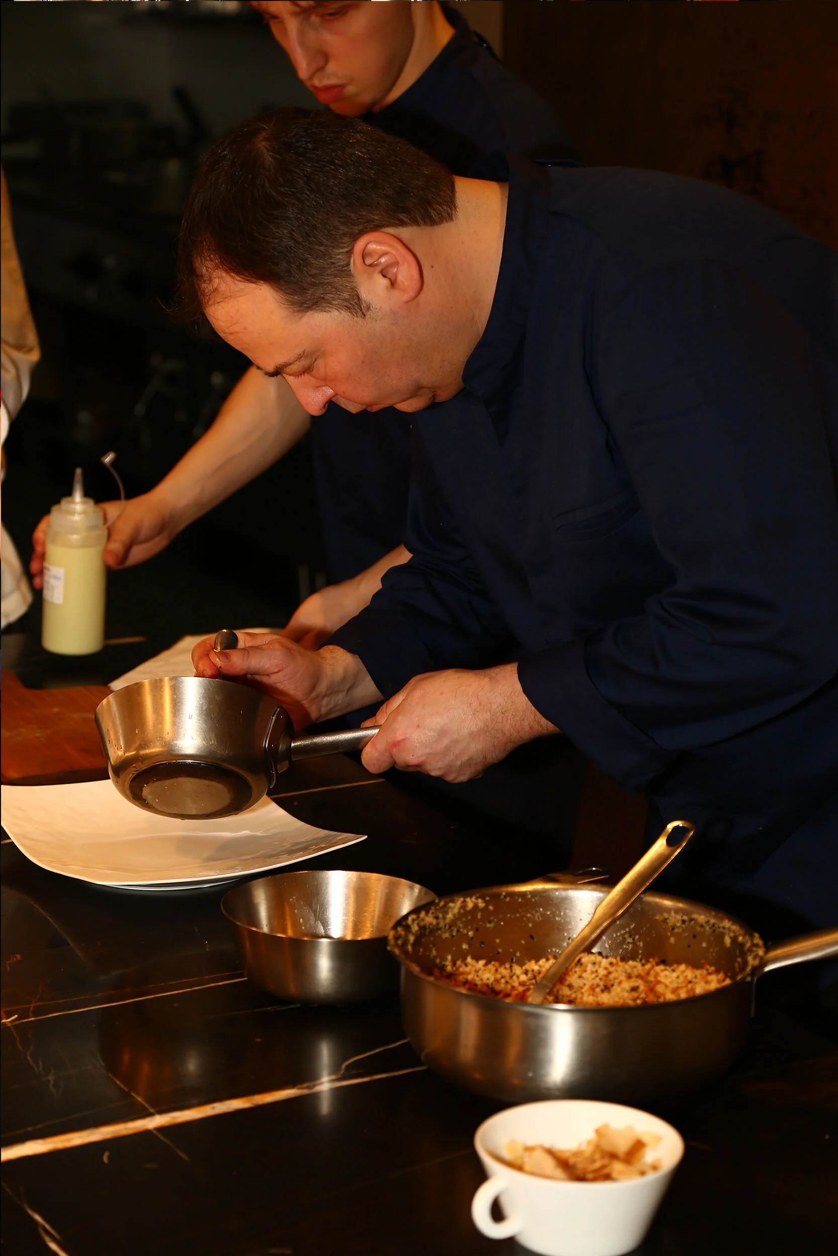 Egon Müller Dinner with Michelin chef Daniel Dal Ben