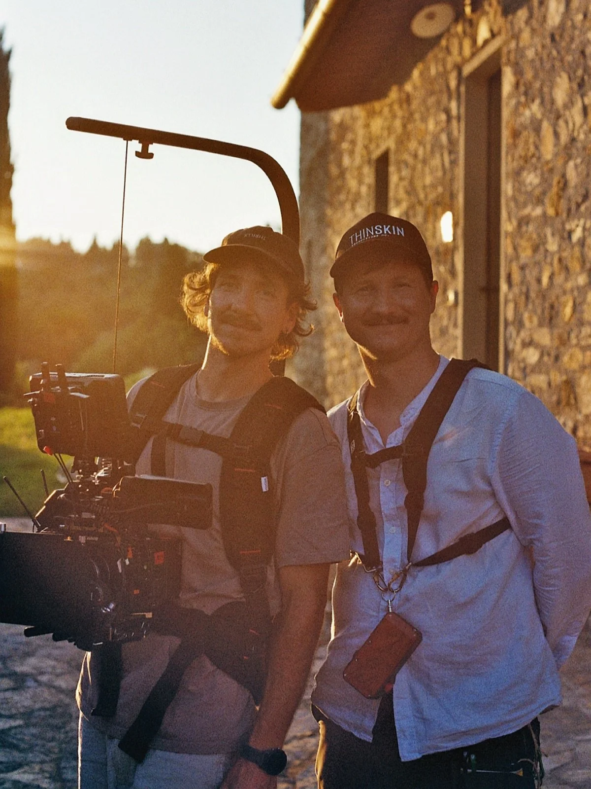 On the set of &lsquo;LaFantasia&rsquo; with my most favourite AC, Mike Stone / @simpleshotstudio_com 

July, 2025

📷: @_barbelith
#LaFantasia #cinematography #tuscany #35mm