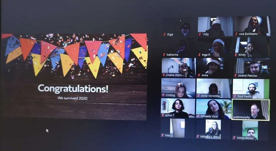 One year of working remotely