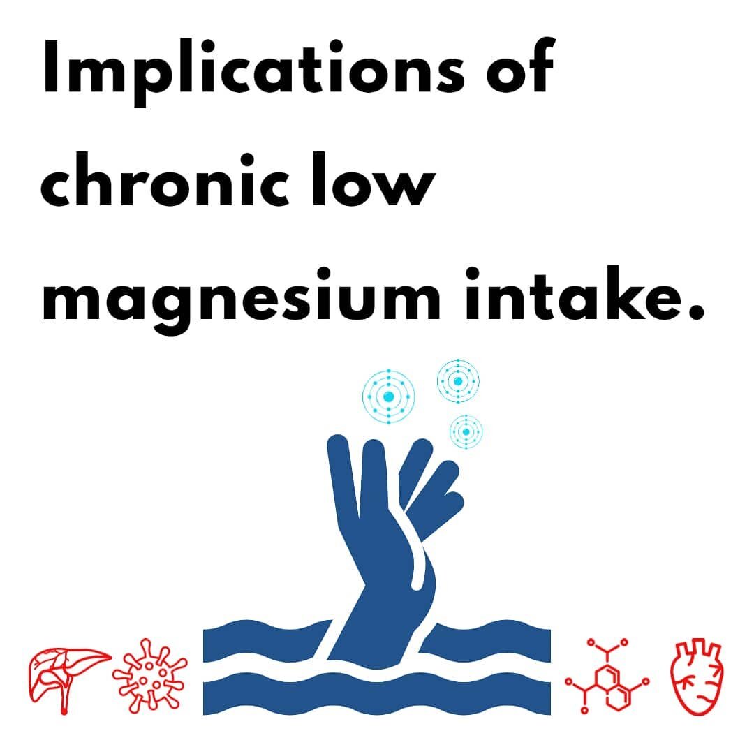 We&rsquo;ve all seen the posts about how important magnesium is, it needs no introduction. We know it&rsquo;s involved in hundreds of enzymes but what really are the implications of chronic low magnesium intake? How does that manifest in the body? Le