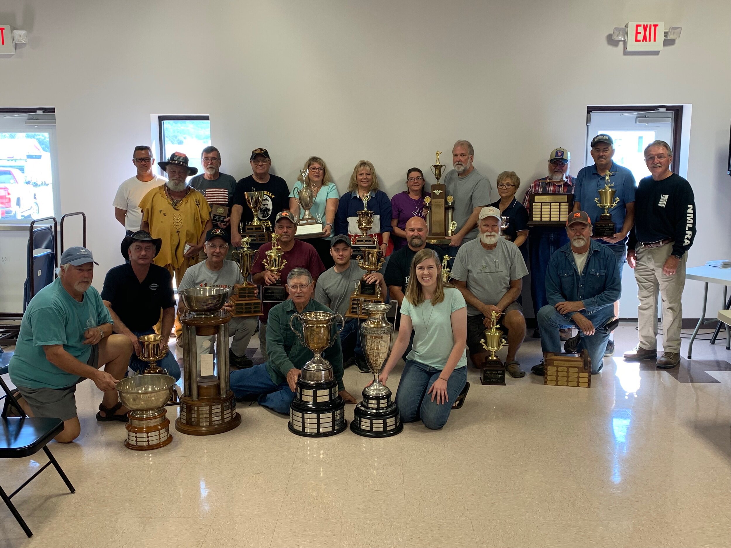 2019 National Championship Rifle Line Winners. Mary Emilia Taylor won the Crosley Cup with 50-2x