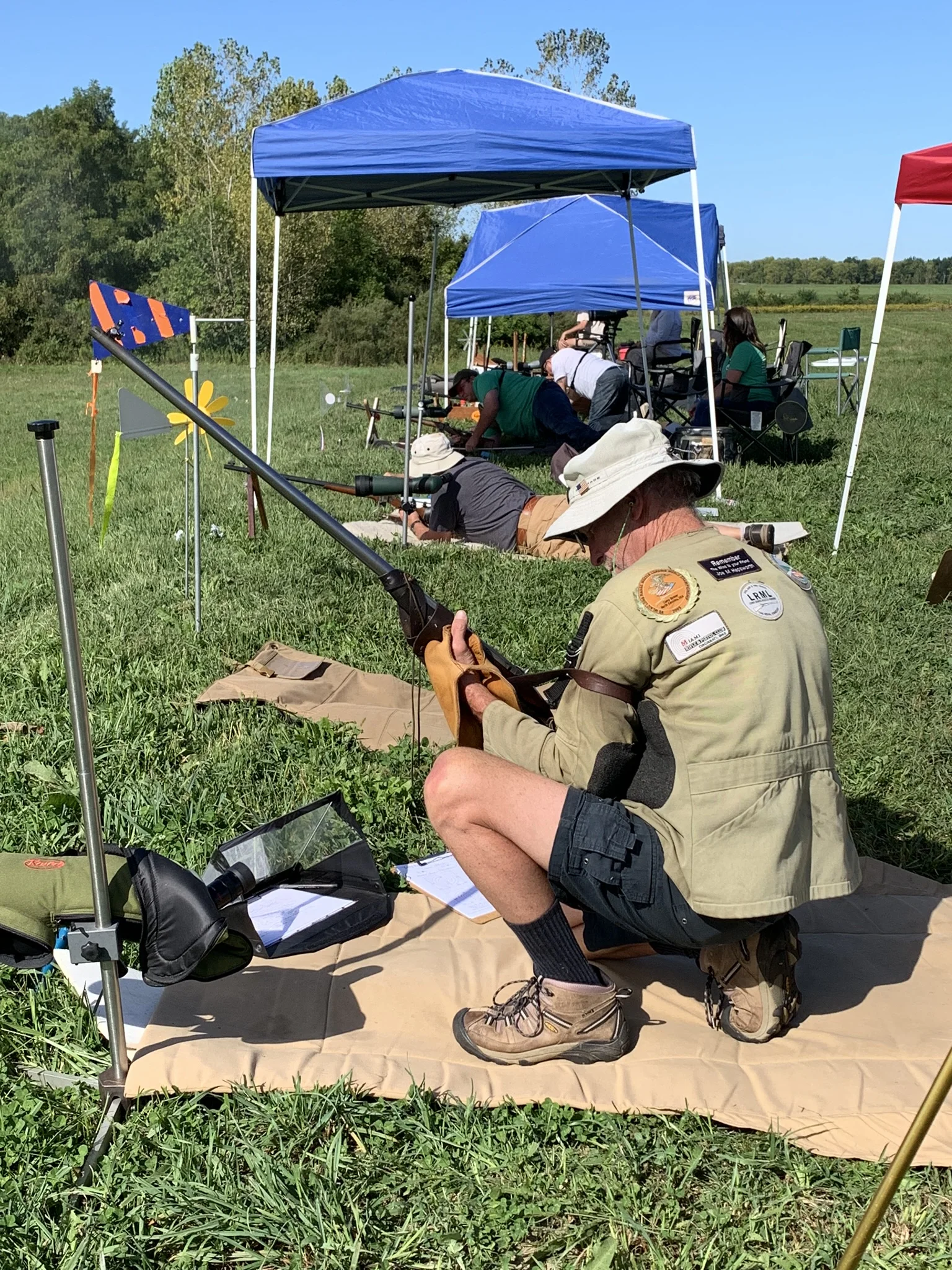 Camp Atterbury Longrange Match Report from Ray Hopkins