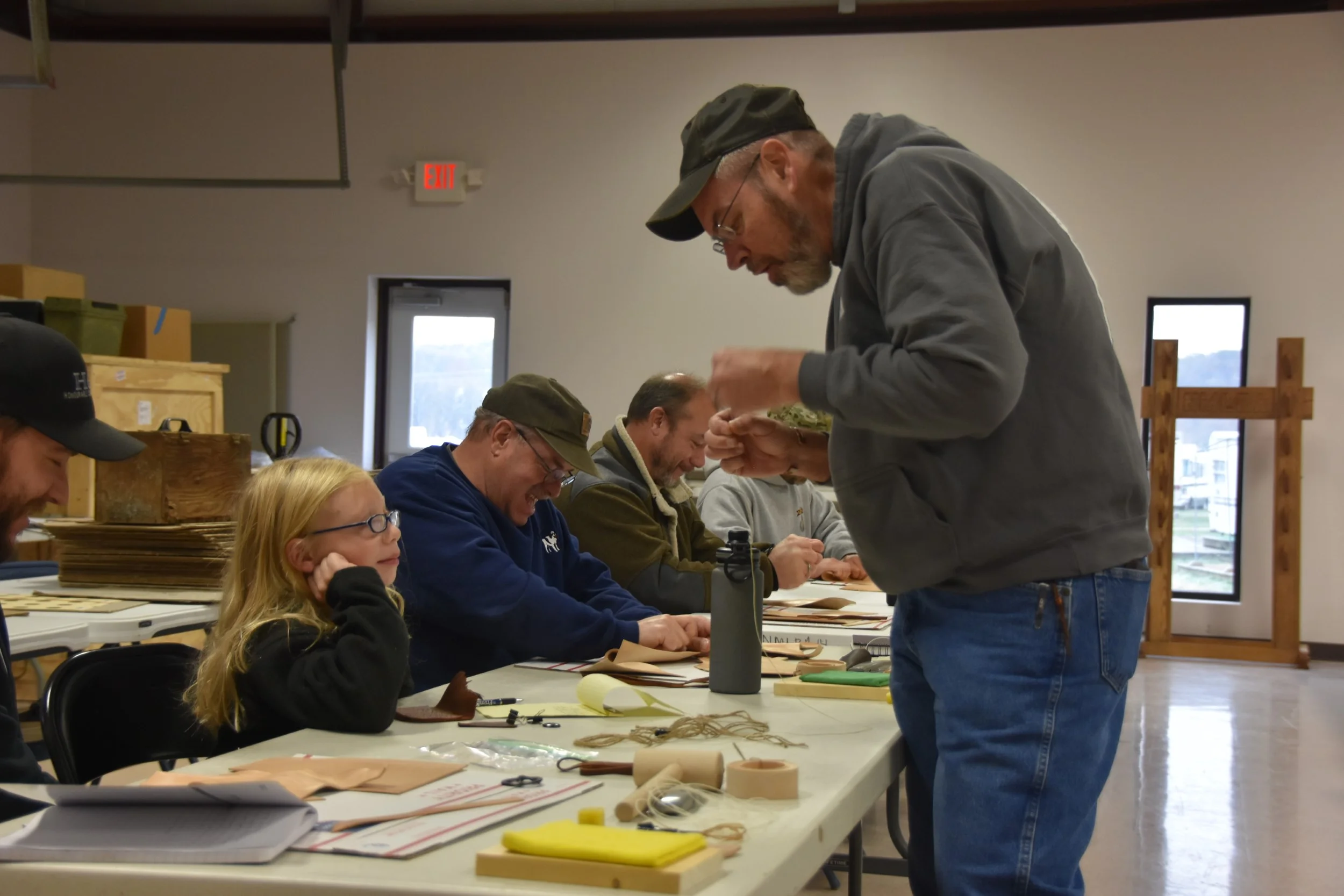 Jeff Luke's Leather Bag Class - Videos on Youtube!