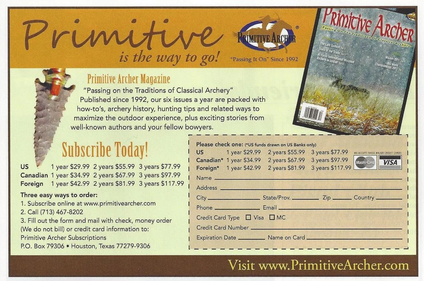Primitive Archer Magazine