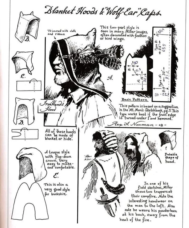 Illustrated patterns and camp guides