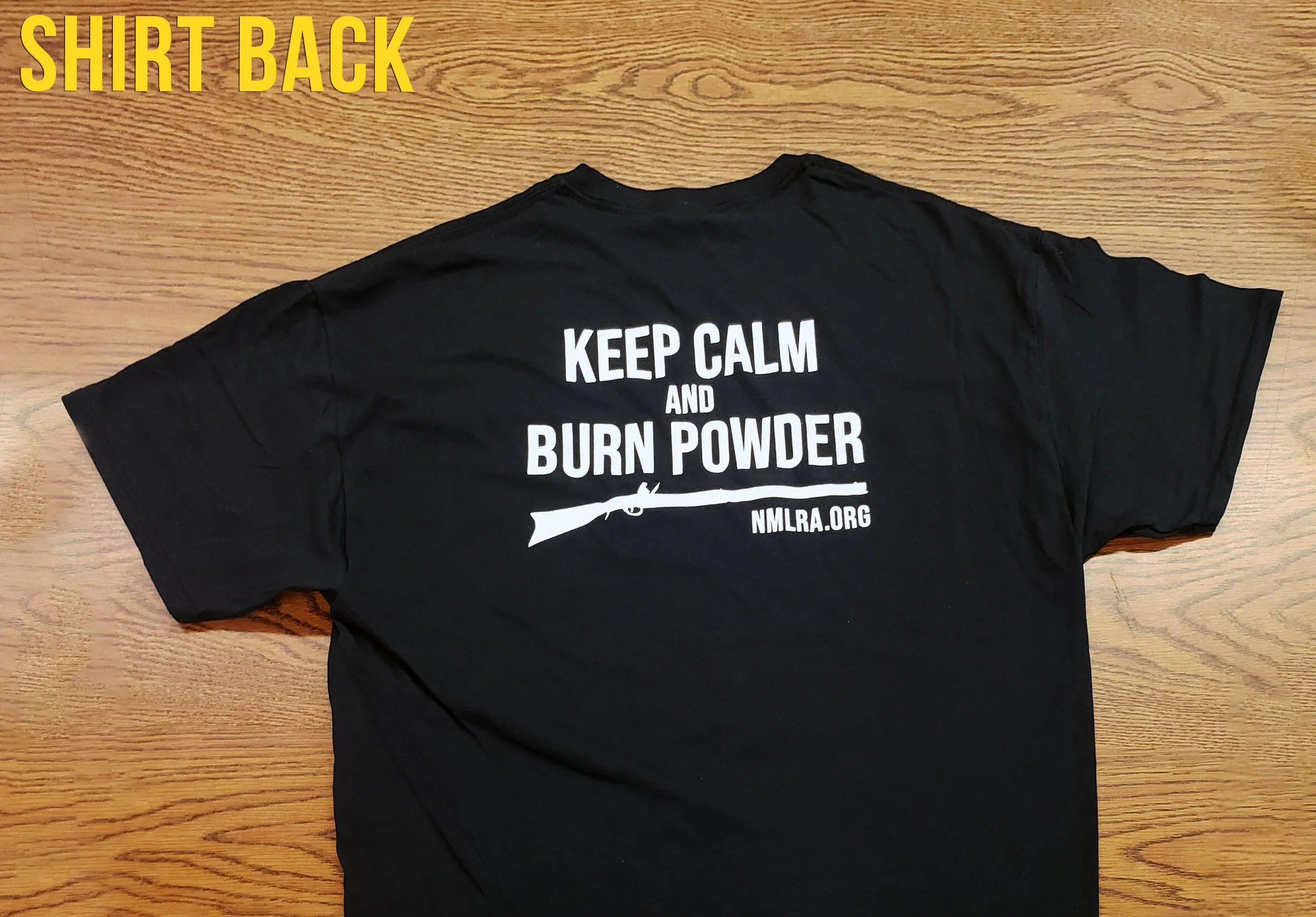 Keep Calm and Burn Powder T-Shirts now available! 