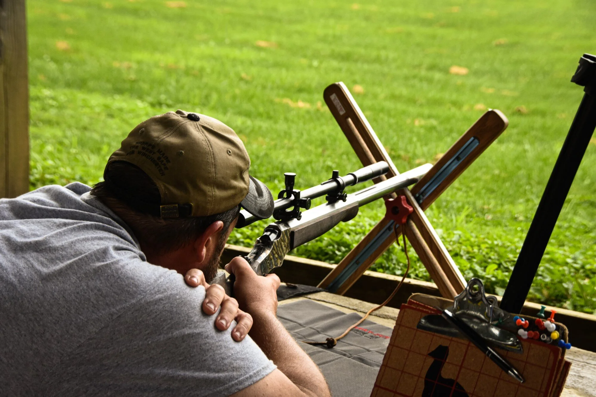 A weekend of black powder cartridge rifles, fellowship, and competition ...
