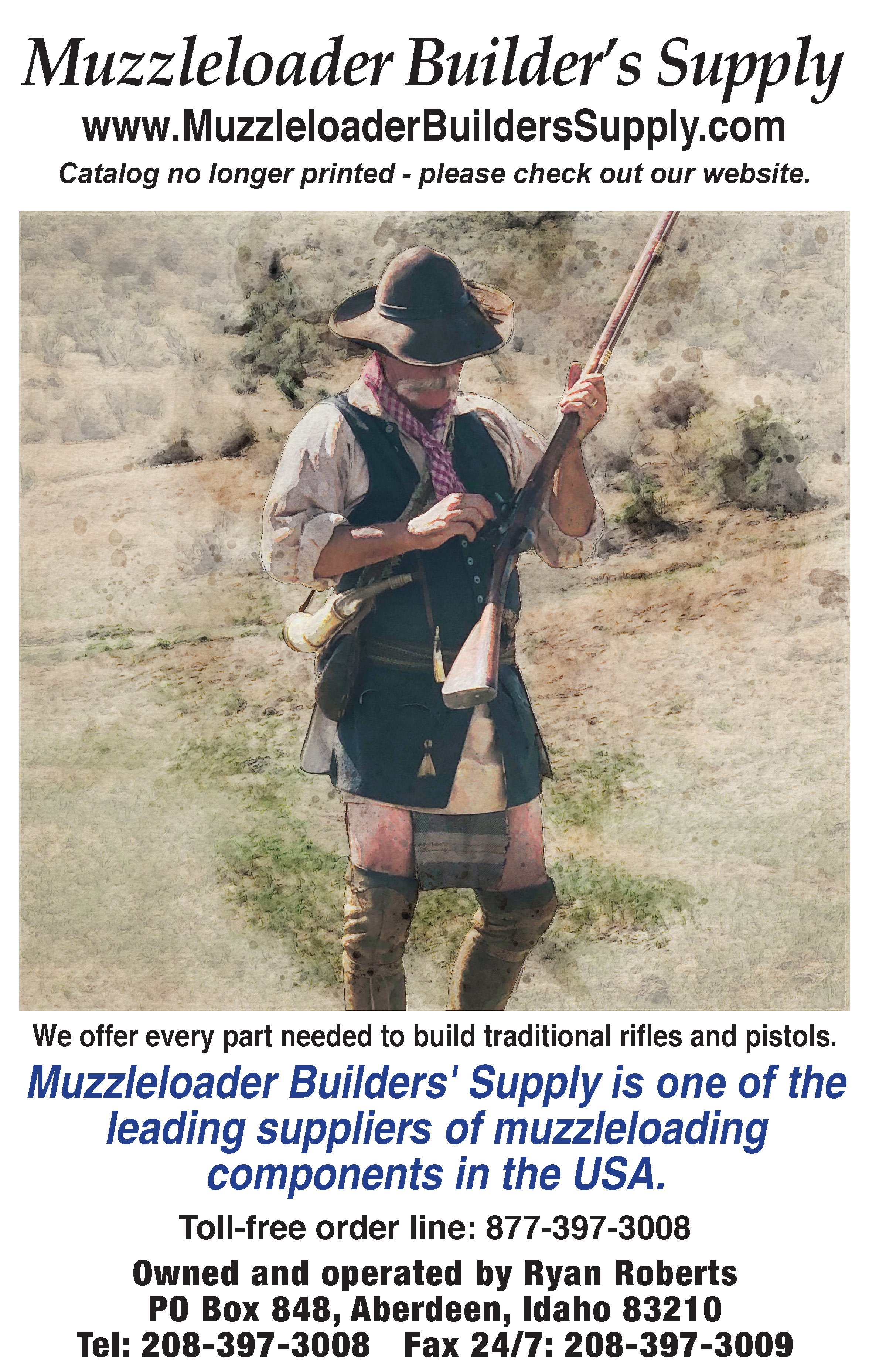 Muzzleloader Builder's Supply