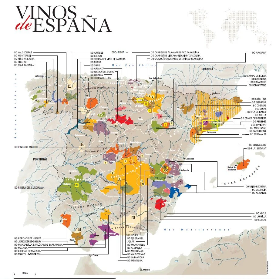 Spanish Wine Travelogue (January 2017)