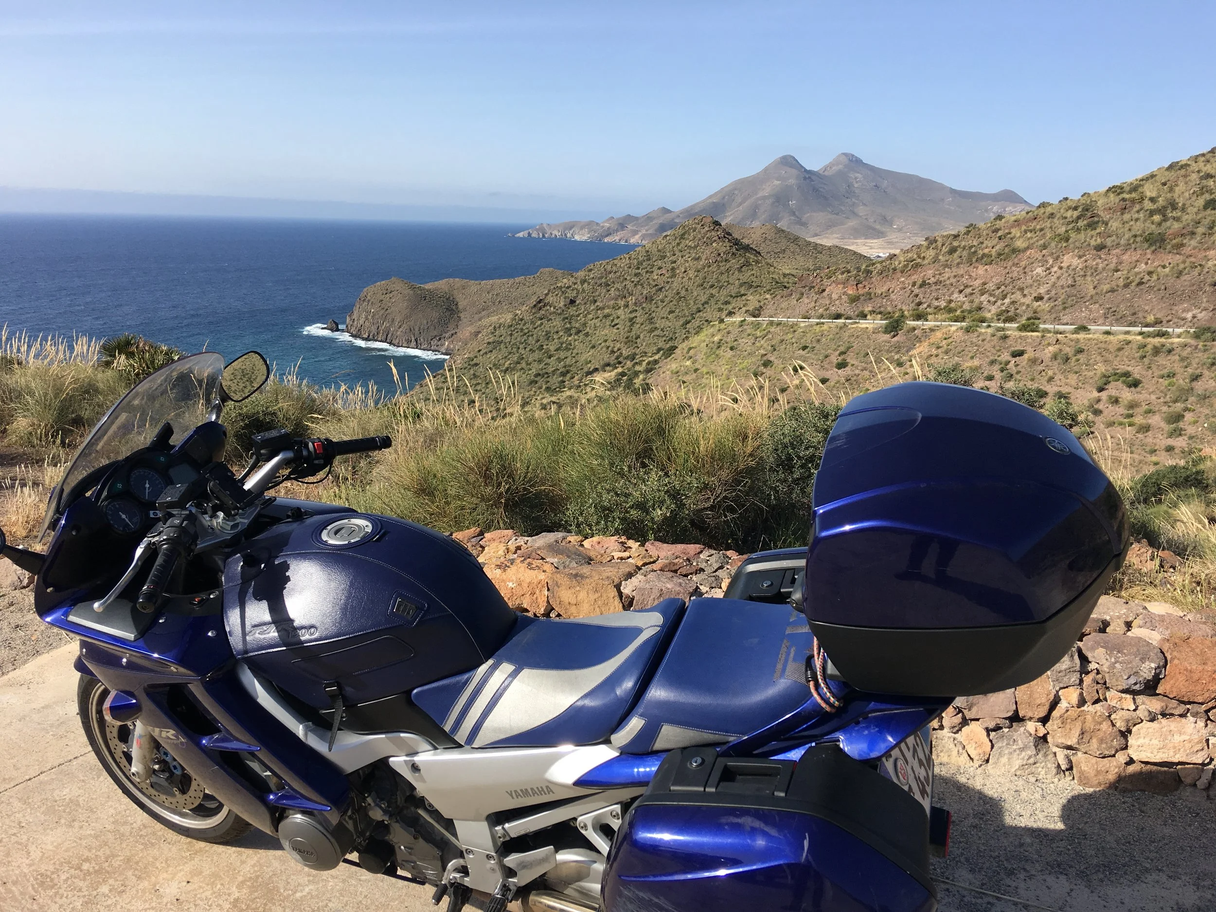 Spanish Motorcycle Diaries - Day 3. From San Jose via Cabo de Gata to Granada. (May 2017)