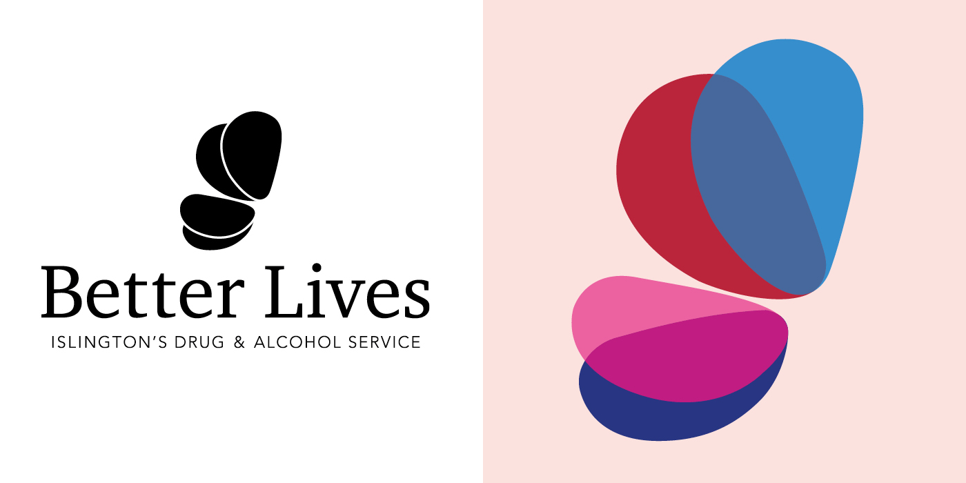 In 2018, we were approached by Camden & Islington NHS Foundation Trust to work on a rebranding of their drug and alcohol service. A fresh, approachable look and feel was the main takeaway from service-user consultation. The resulting identity also had to reflect the journey and transformation clients go through when becoming involved with the service.