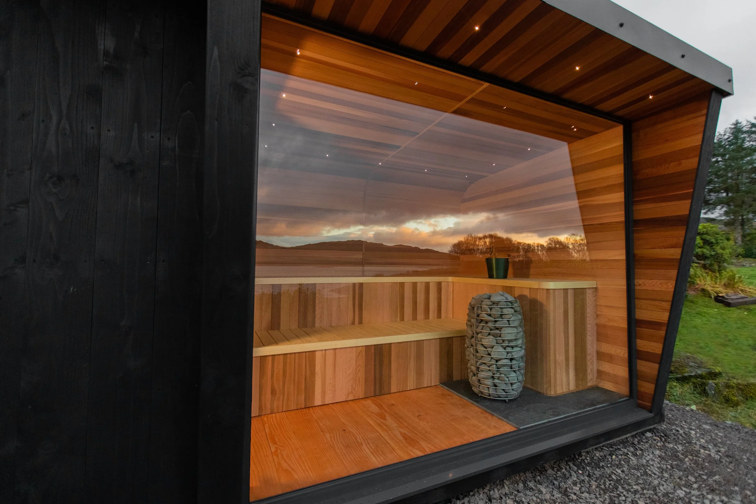 Aire X Sauna Gallery — Heartwood Saunas