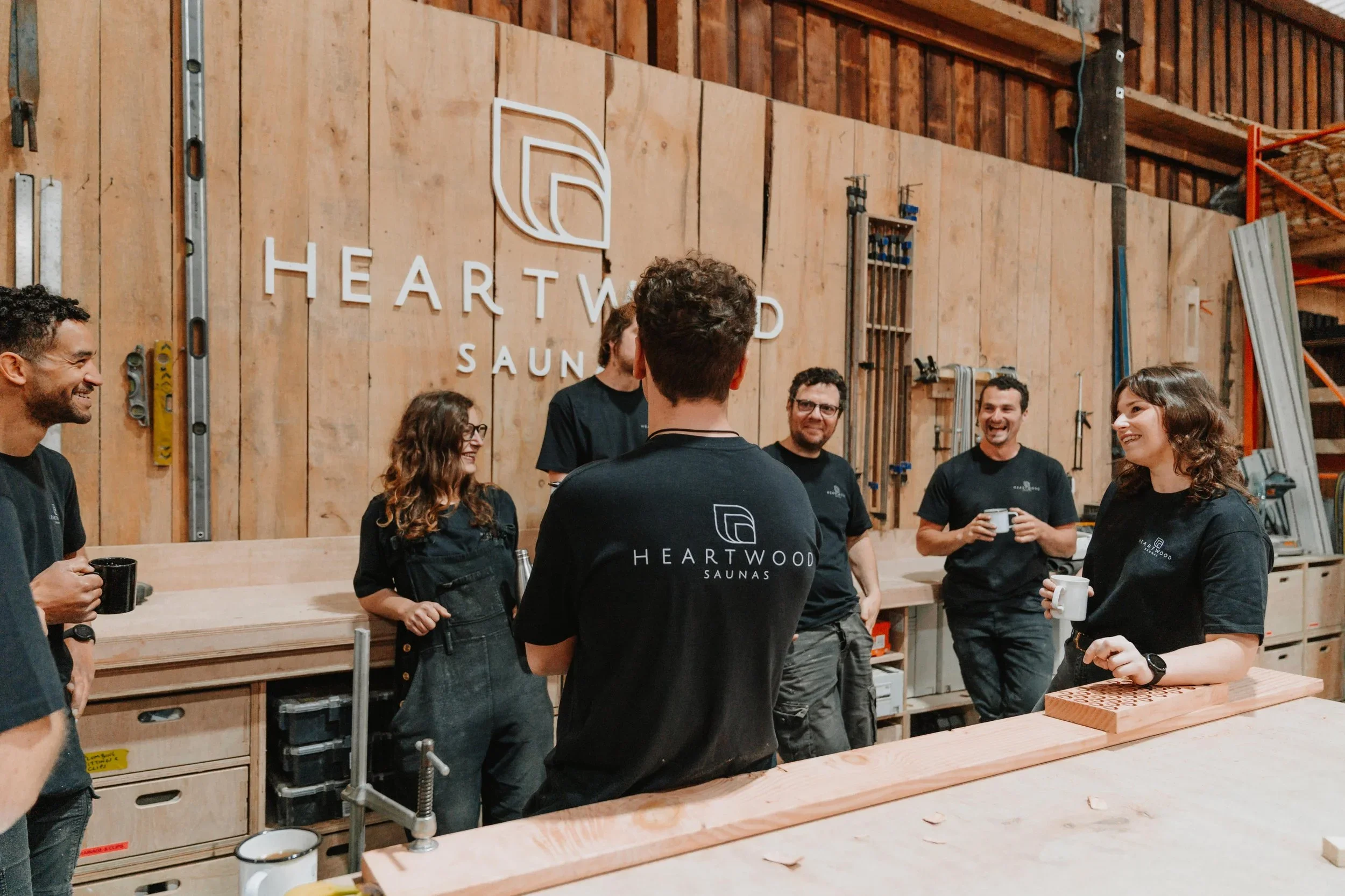 What makes a Heartwood Sauna? Insights from the team that crafts them