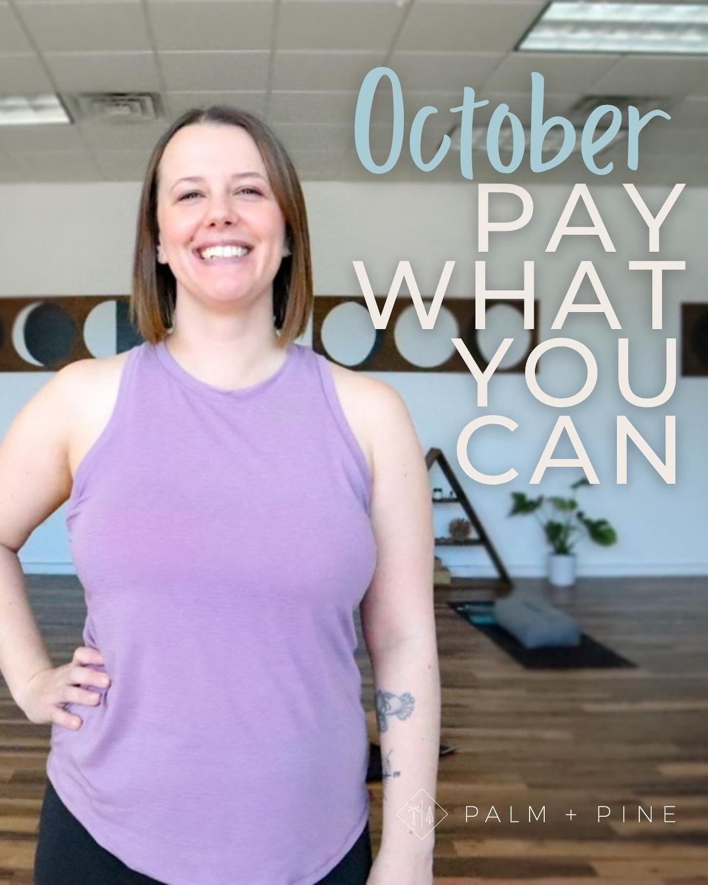 Did you know we offer two pay-what-you-can classes every week?
These classes rotate each month to highlight different teachers and styles.
Choose your rate ($5, $10, $15, $20, or $24 drop-in) and proceeds also go to our scholarship fund.
It’