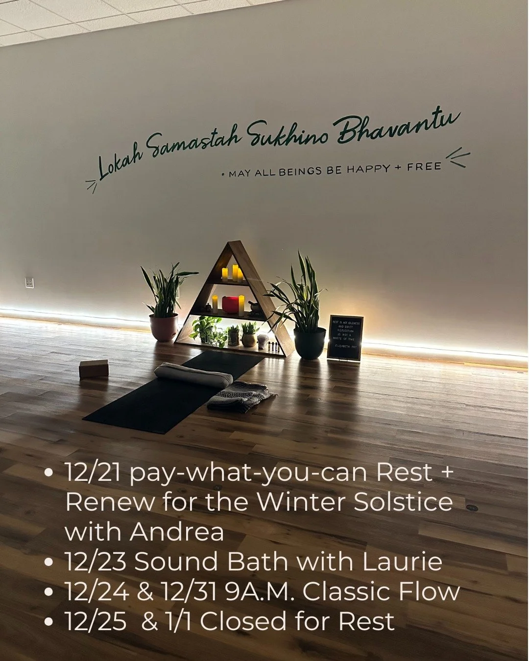Rest goes beyond 'taking a break'; it creates a strong foundation for repair, restoration, and reimagining. 

We leave you with a gentle invitation to show up and take part in communal rest and renewal, here at PALM + PINE. 

Upcoming highlights this