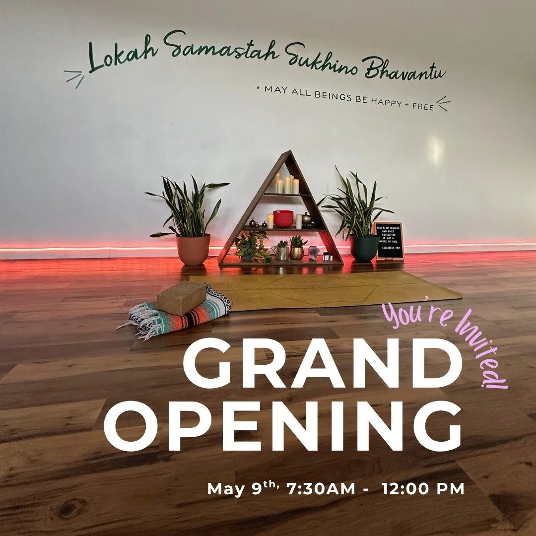 After a beautiful eight years together in our original studio, we&rsquo;re excited to announce that our new studio will be opening soon! 

Join us May 9th from 7:30AM - 12PM for our Grand Opening. This is a moment we&rsquo;ve been looking forward to 