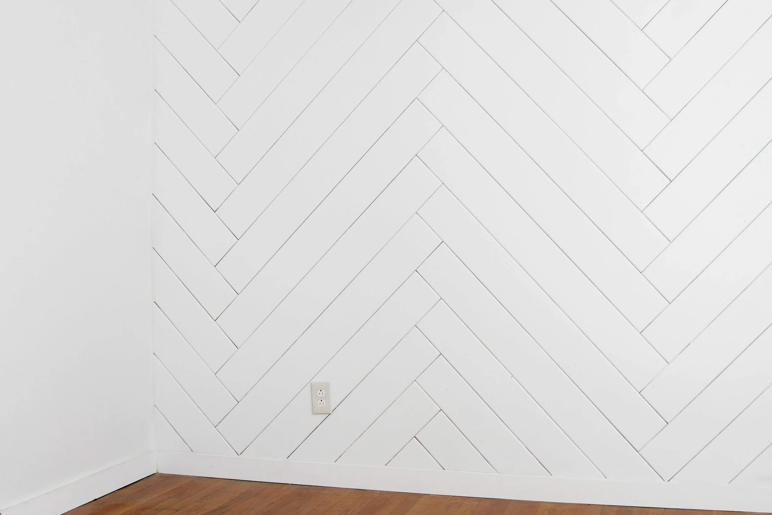 How To Do A Herringbone Pattern On A Wall – UHUI
