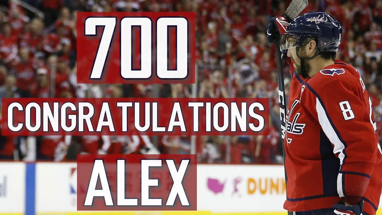 Alex Ovechkin 700 Goal Tribute