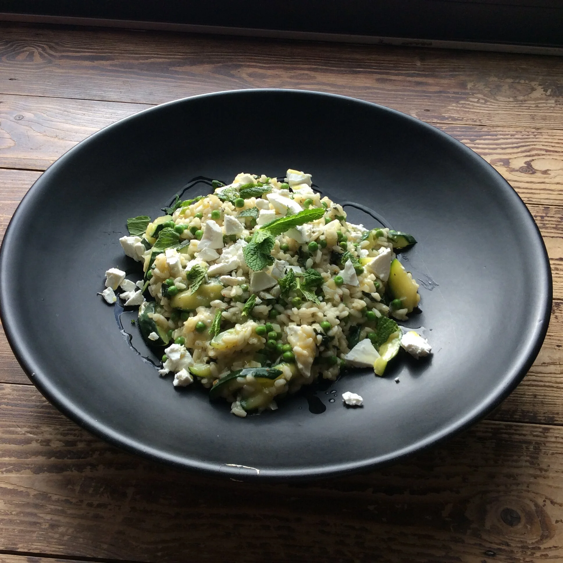 How To Make our Pea &amp; Mint Risotto