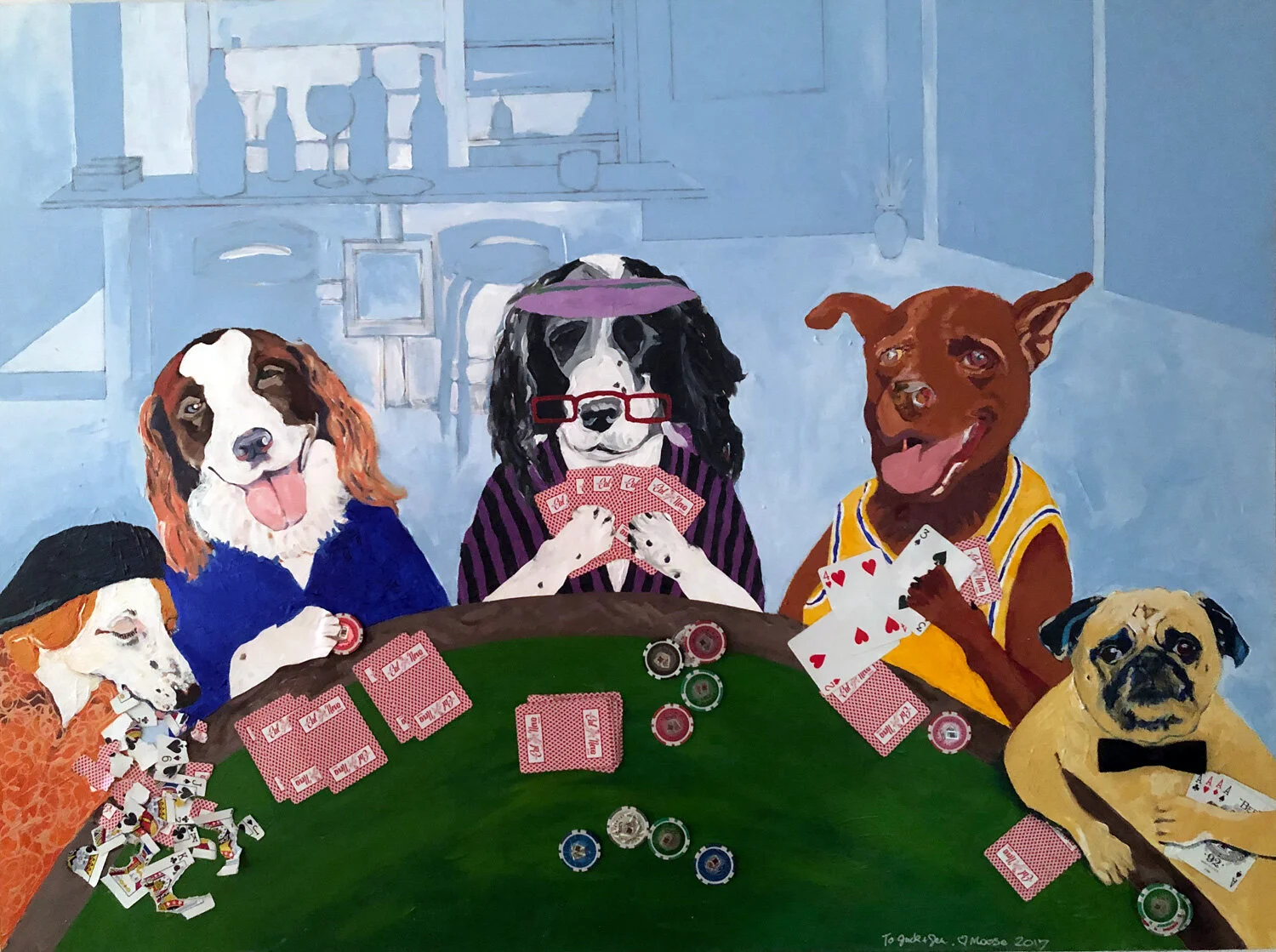 A night at the neighbors