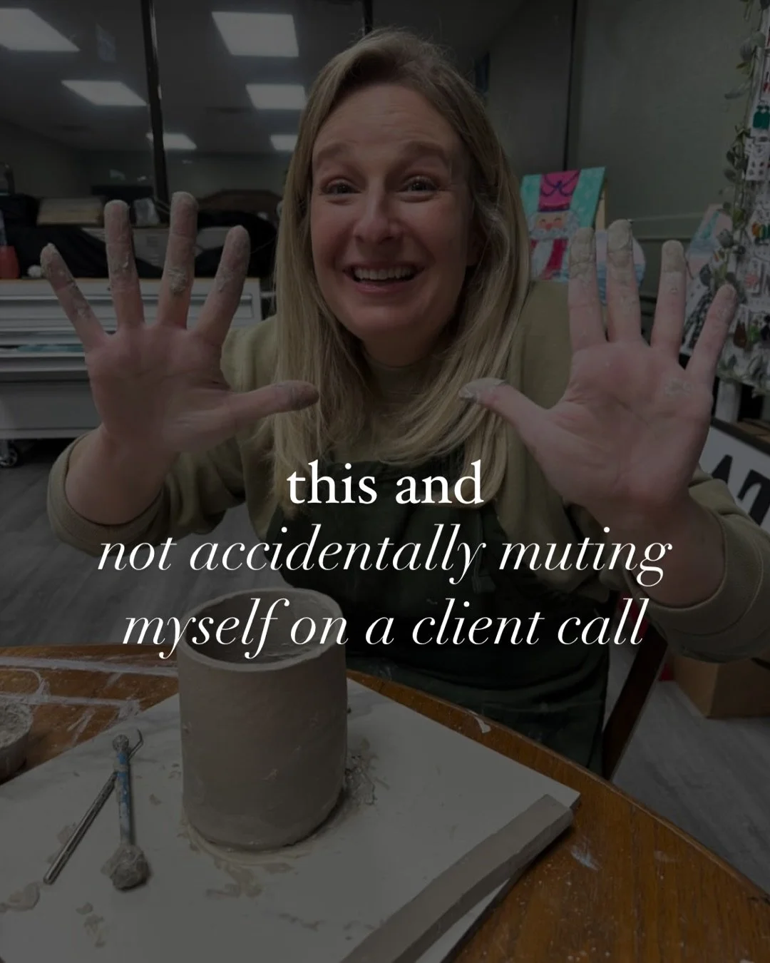 This and not feeling guilty when screen time buys me 30 minutes of sanity&hellip;or the ability to hop on a client call. 

Are you drowning in the WFH chaos?! The school year is starting (or already started), deadlines are looming, and the kids are, 