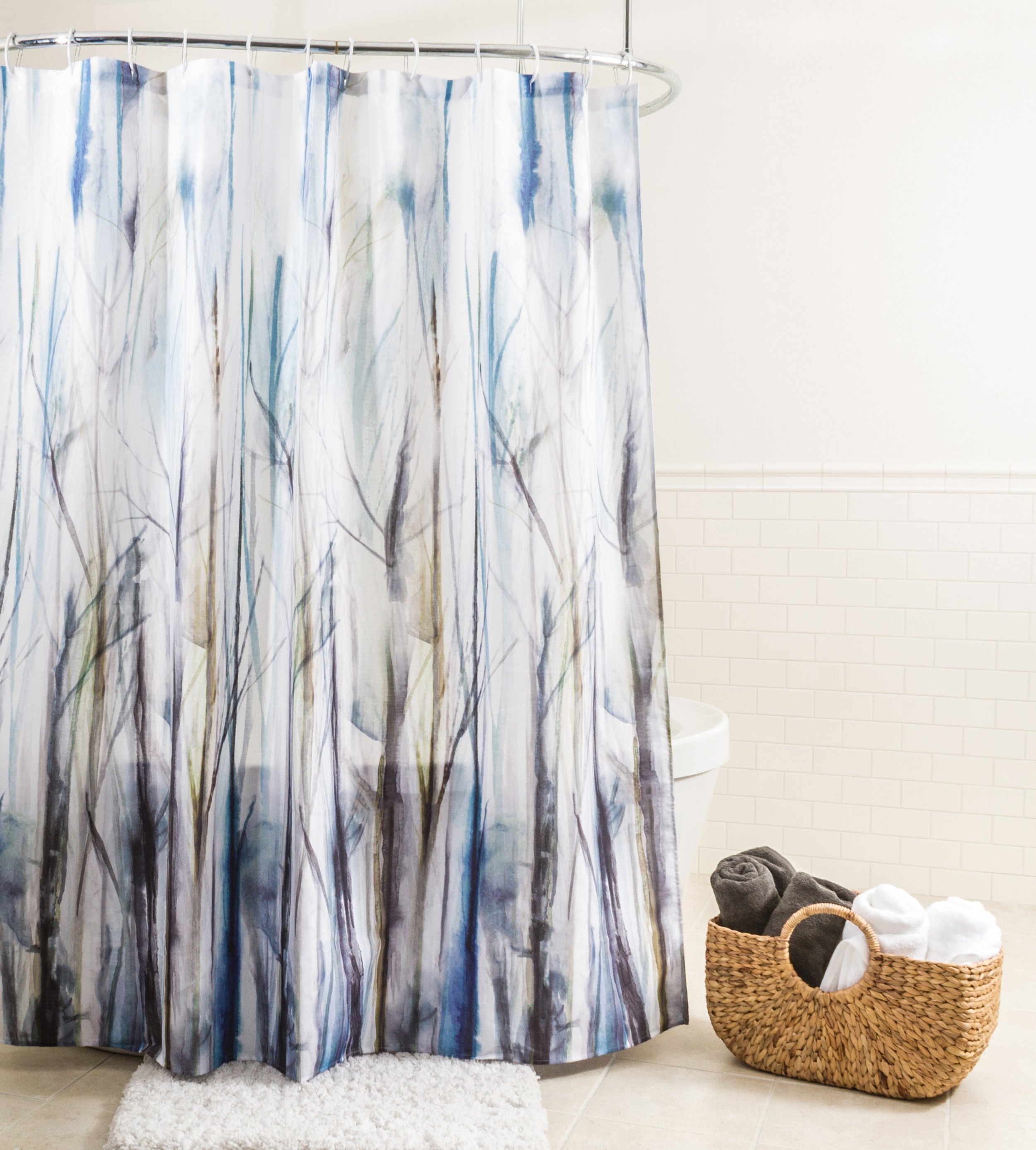 Tulus fabric shower curtain 