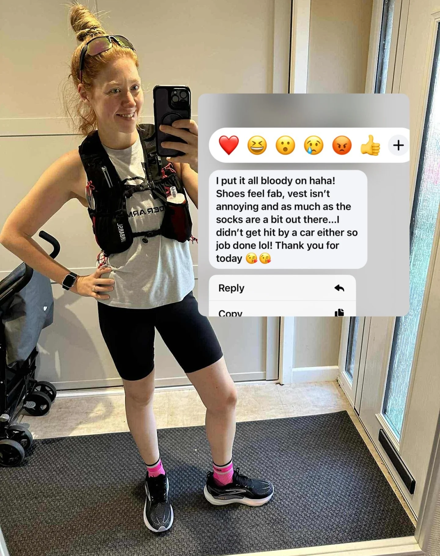 A delight to assist @learning_to_marathon2026  in her kit shop! 

Marathon training ready from head to toe. 

Gemma came to us looking for a vest that didn&rsquo;t annoy her and shoes that would see her through training - we ✅ understood the assignme