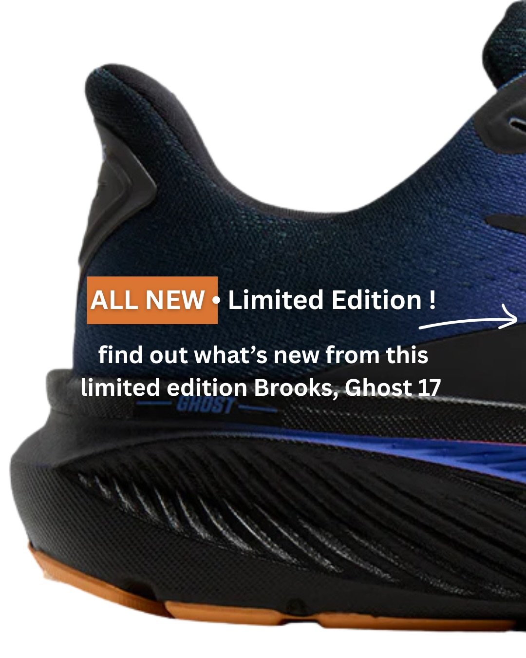 🧡💙 Feeling privileged to have our hands (and feet) on this limited edition colourway. Launched this week in store from Brooks. 🧡💙

We are huge fans of the Ghost shoe in all its forms but the new 17 really has levelled up. 

For every day runners,
