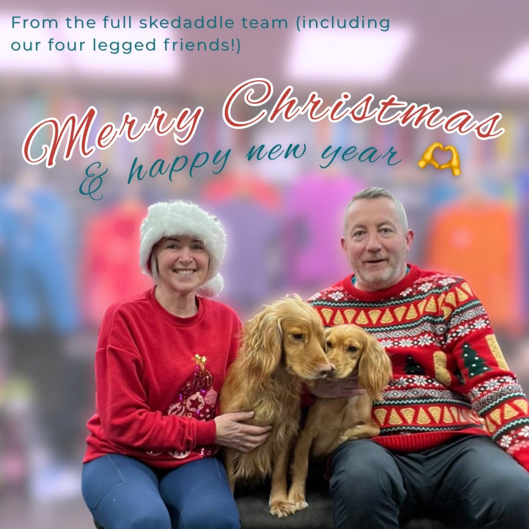 Merry Christmas from all of us at Skedaddle Speyside 🎄✨

To our wonderful customers, family, friends and supporters &mdash; thank you for being part of our wee world this year 💚 Your support, chats in store, big goals and adventures mean the world 