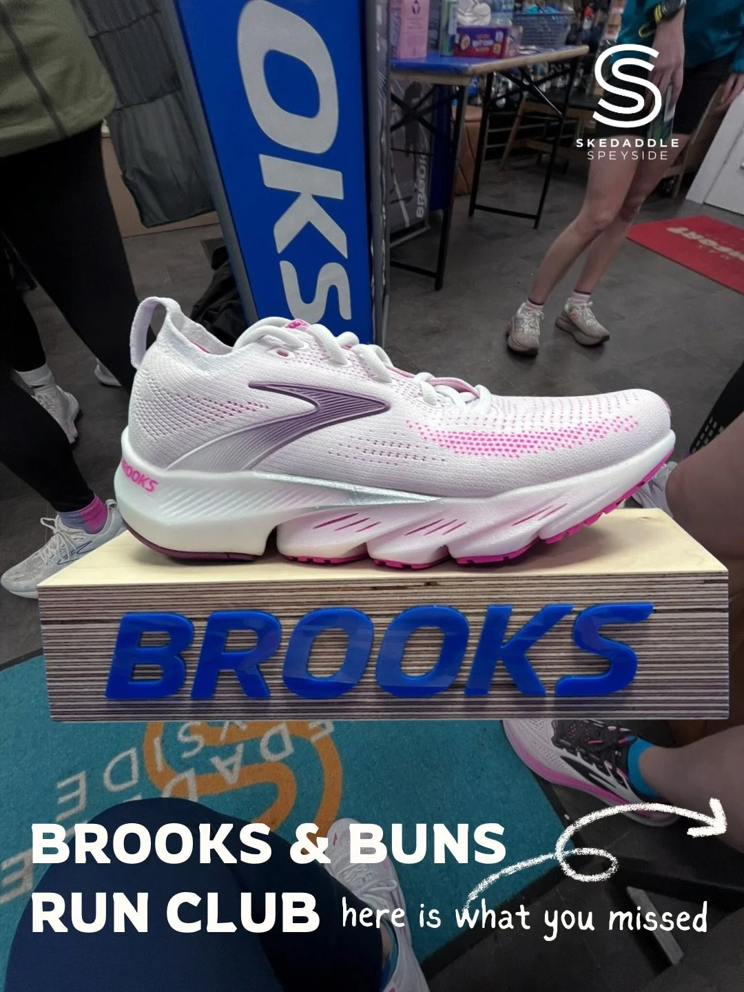 Brooks &amp; Buns. Mark our word, this will be back 😆 

Thank you so much to everyone who came along, to @elliex26.2  for travelling north and joining us with all your Brooks enthusiasm &amp; knowledge. 

The Brand New Flex was a total hit for all a