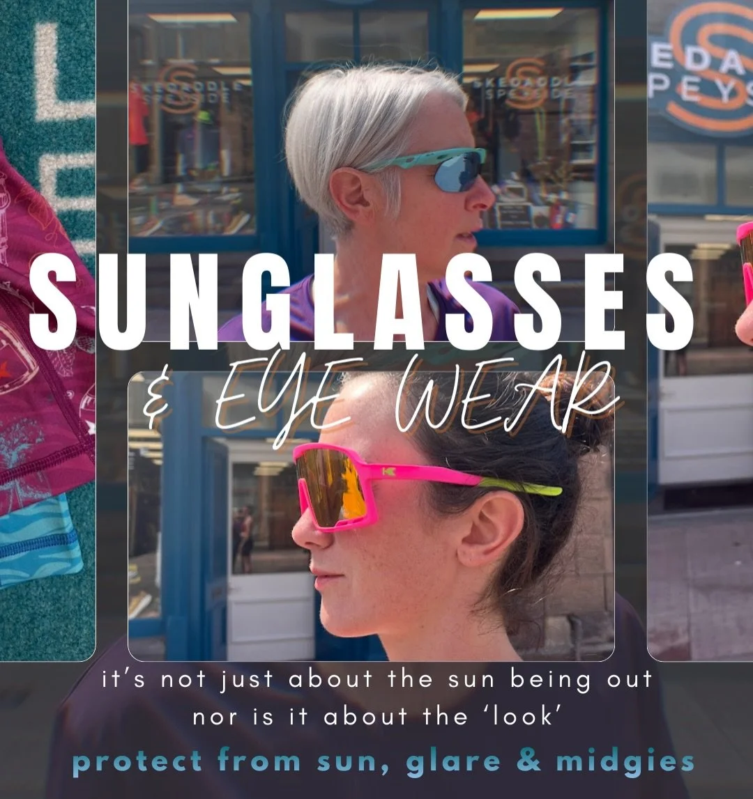 The sun is cooooming 😎 (do not jinx do not jinx 🤞)

But besides the sun, it&rsquo;s actually not &lsquo;just&rsquo; about that this spring / summer. 

Eyewear whilst running is so important for sun protection (stop screwing up that forehead) &bull;