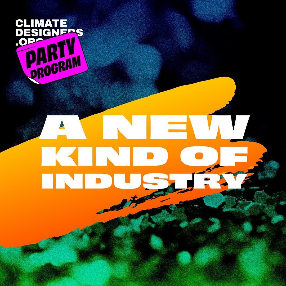 DESIGNERS CREATE CULTURE.
&zwj;
No more doing just enough to feel like you've made a difference. No more being the only one asking the hard questions.
&zwj;
The Party Program will explore how climate change is connected to, and affects, racial justic