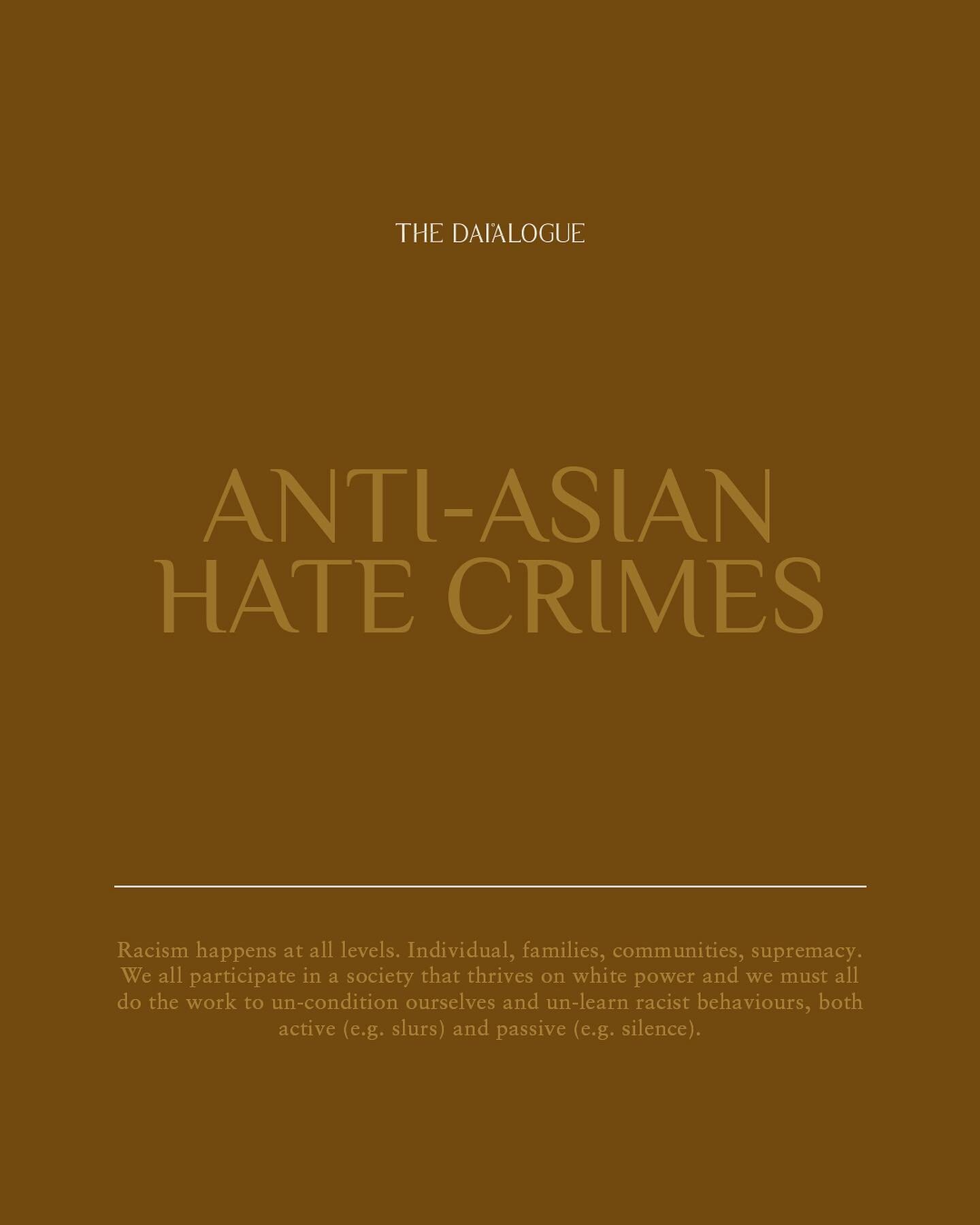 The past week and the past year have been difficult for Asian communities. Racism has always been rife, built into our institutions, with the pandemic exacerbating the effects of white supremacy in our society.

I took some time to disengage with the