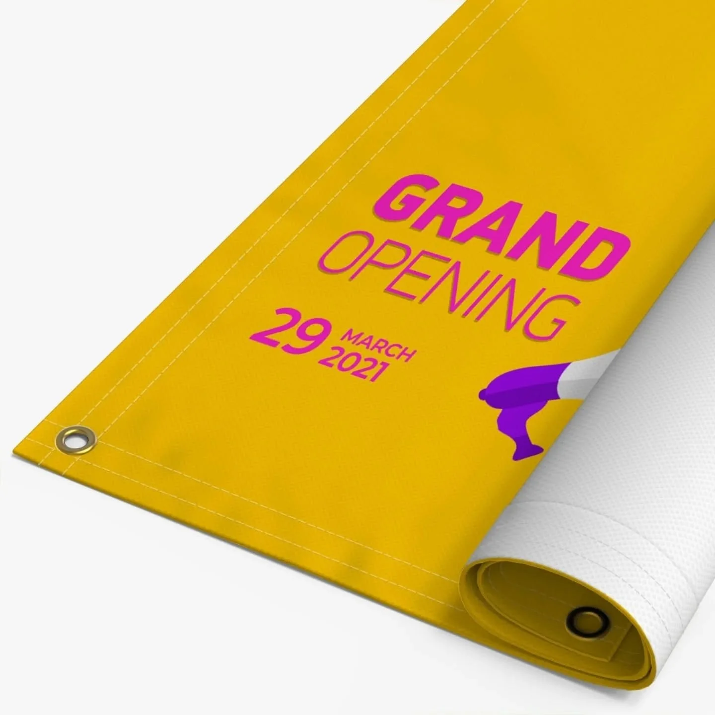 We've been hard at work the last few months setting up our new online ordering platform, and we're very happy to announce that we have a wide range of new options! Design and order your own banner directly on our online store, and get it shipped to y