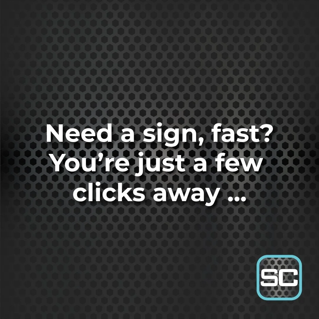 Quality signs, ready when you are.
Get started now &rarr; http://orders.signcraftsign.com

#BuiltToBeSeen #BuiltBySignCraft #SignSmarter #QuickSignSolutions #OrderInMinutes #SignsMadeSimple