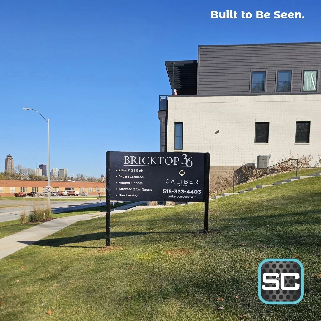 Bold. Clean. Durable. Our commercial real estate signs work as hard as your listings do.
DM us to start your next project.
#BuiltToBeSeen #CommercialRealEstate #BuiltBySignCraft