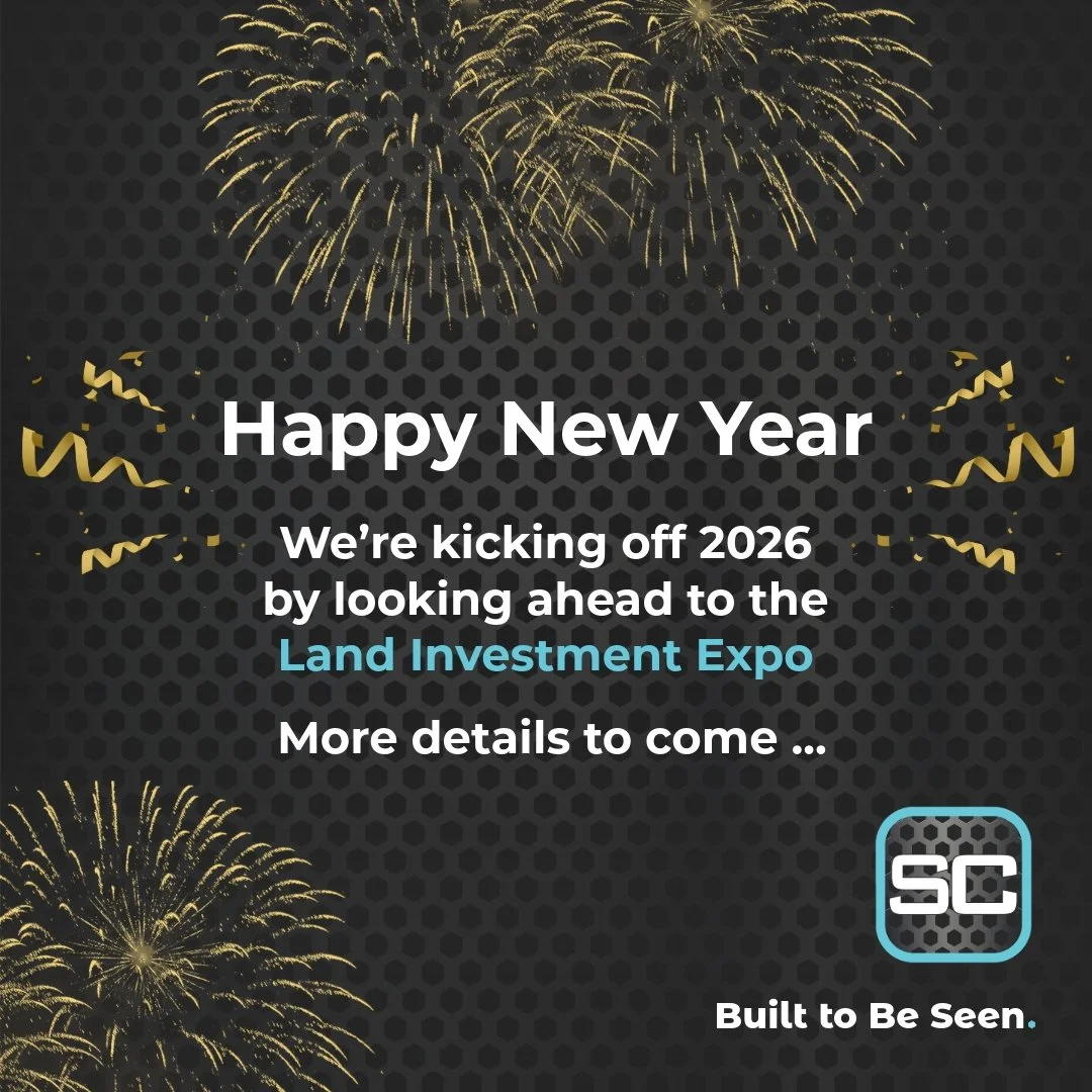 🎆 Happy New Year!

We&rsquo;re kicking off 2026 by looking ahead to the Land Investment Expo, where SignCraft will be exhibiting.
If you&rsquo;re attending, stop by our booth to talk signage solutions built for land, development, and commercial real
