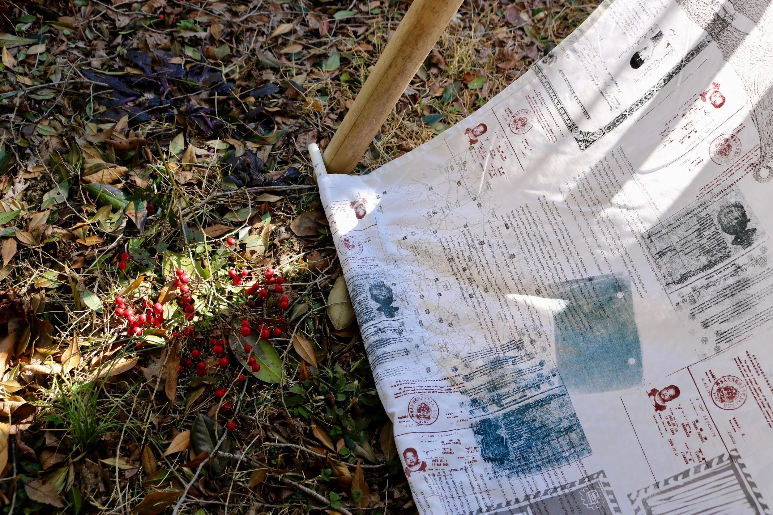 "To Build a Shelter," (detail), 2019