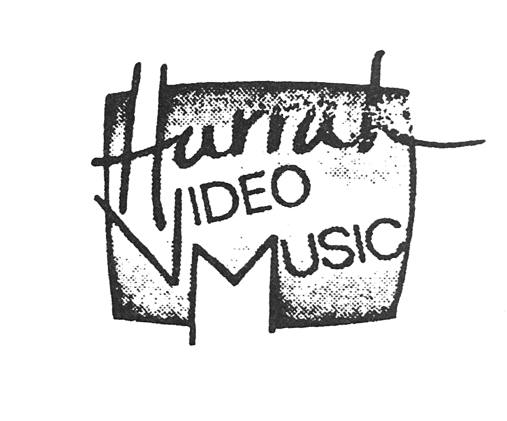Hurrah Video Music logo designed by Charles & Claire Libin