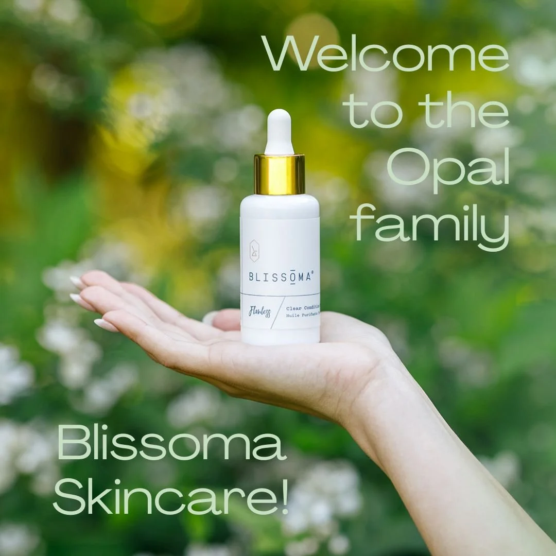I am thrilled to announce a new skincare line I am using in my treatments: Blissoma!

Blissoma uses premium, raw organic botanical ingredients and they specialize in supporting skin that is especially sensitive, including acne and rosacea.

For the m