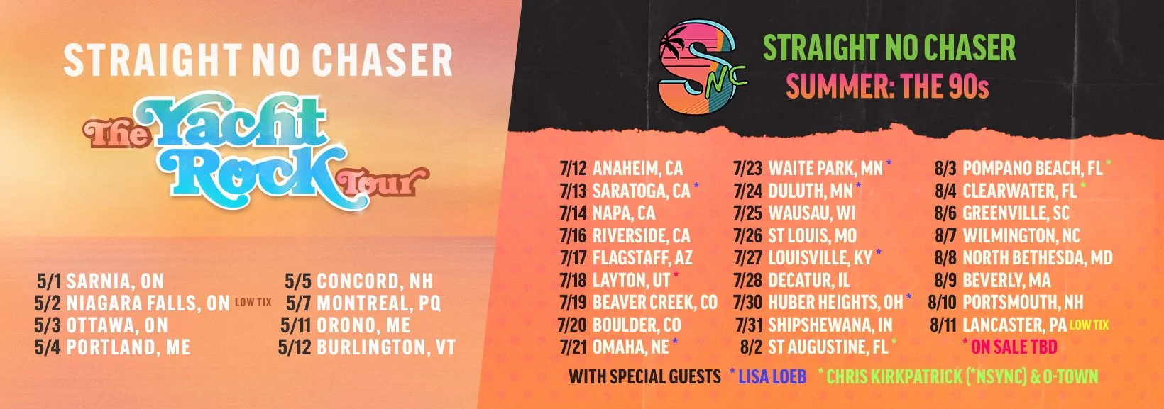 Straight Jokes No Chaser Tour 2025