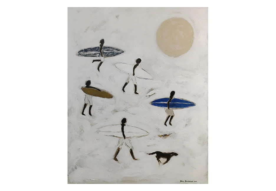 Sunday Surf 48" x 60"